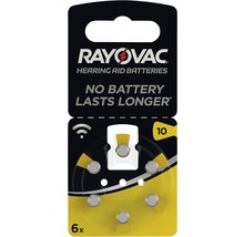 Knappcellsbatteri RAYOVAC Acoustic 10 6-pack-thumb-0