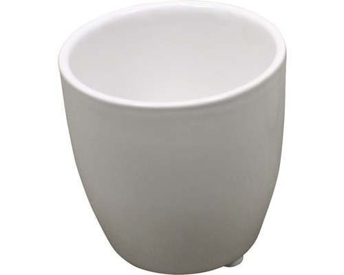 Blomkruka keramik Ø5,5x9cm vit