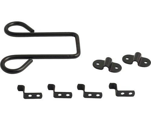 Rökrörshållare med väggfästen