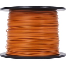 Orange elektrisk kabel på spole för elinstallationer