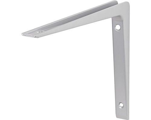 Konsol DOLLE Purist 250x200mm metall silver Hyllkonsol av metall med två fästhål