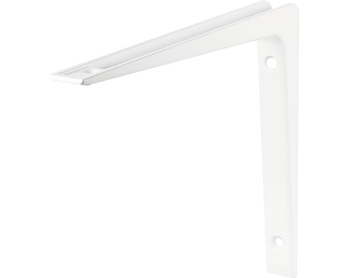 Konsol DOLLE Purist 250x200mm metall vit Hyllkonsol av metall med fästhål
