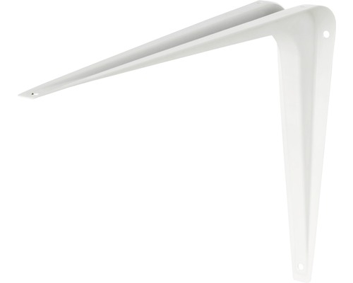 Konsol DOLLE Standard 195x130mm metall vit Hyllkonsol i metall