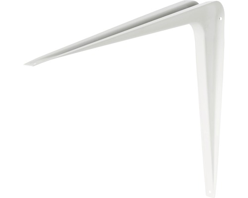 Konsol DOLLE Standard 345x280mm metall vit Hyllkonsol av stål