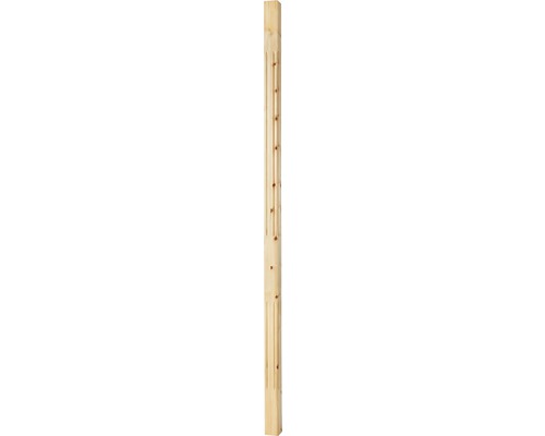 Stolpe spårfräst furu 321 85x85x2500mm Trädörr med fyllning
