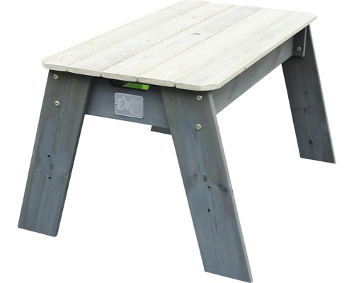 Sittgrupp för barn i trä med EXIT-logotyp