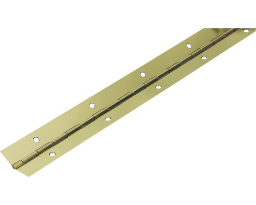 Pianogångjärn HETTICH 900x32mm mässingpläterad