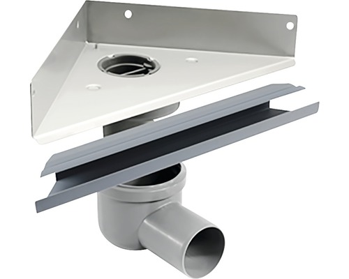 UNIDRAIN Grundpaket hörn 200x75 mm UNIDRAIN Grundpaket hörn 200x75 mm
