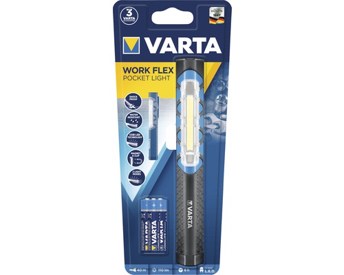 Varta Work Flex ficklampa med batteri
