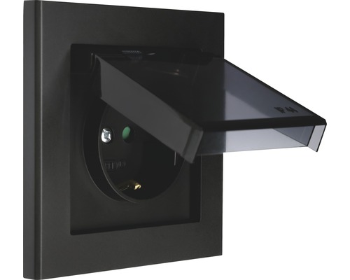 Jordat uttag med lock