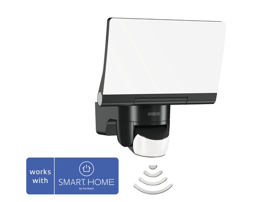 Strålkastare STEINEL Sensor XLED Home 2 Z Wave Smart Friends LED 14,8W 1184lm 4000K 194x180mm svart
