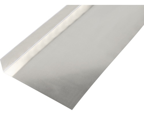 Slätplåt ALBERTS L-form aluminium natur 135x30mm 1m Metallplåt med vinkelkant