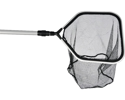 Håv med teleskopskaft för fiske