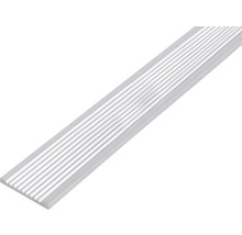 Räfflad aluminiumavslutningslist