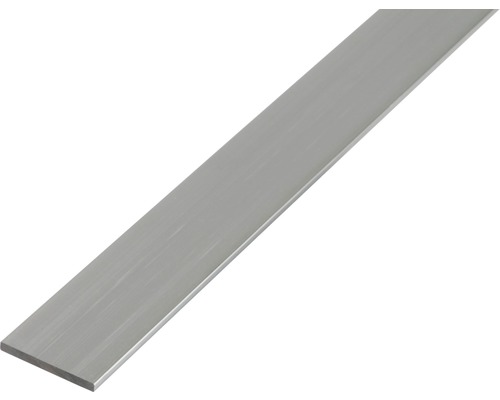 Plattstav ALBERTS aluminium natur 40x2mm 2,6m