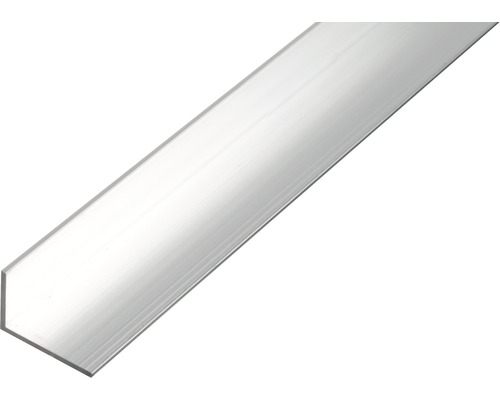 Vinkelprofil ALBERTS aluminium natur 25x15x1,5mm 1m