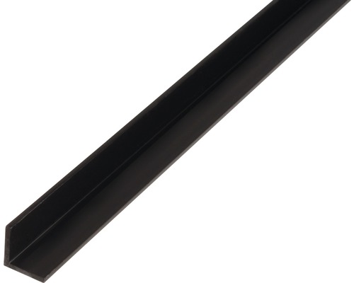 Vinkelprofil ALBERTS plast svart 25x25x1,8mm 2,6m
