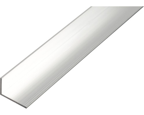 Vinkelprofil ALBERTS aluminium natur 50x30x3mm 1m