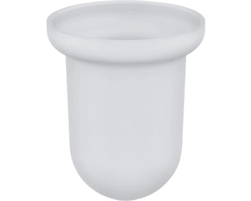 LENZ Löst toalettborstglas matt vit