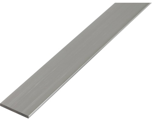 Plattstav ALBERTS aluminium natur 20x5mm 2,6m