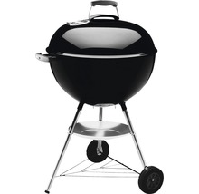 Klotgrill med förvaringsutrymme och hjul