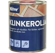 Nitor Klinkerolja i burk för impregnering och skydd av plattor, oglaserad keramik och terrakotta