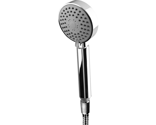 Handdusch ARROW AquaNova Jet I krom blank antikalk 8941264 Handdusch av metall med duschslang