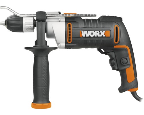 Slagborrmaskin med extra handtag från Worx