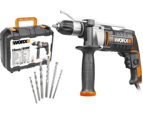 WORX Slagborrmaskin WX318 810 W inkl. 6 borr k p p HORNBACH.se