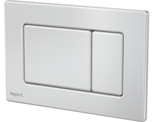 Manöverpanel för toalettspolning med två knappar