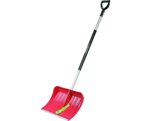 Snöskyffel med D-handtag och aluminiumskaft
