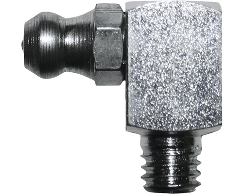 Smörjnippel DRESSELHAUS DIN 71412 8x1x3mm galvaniserad Vinkelsmörjnippel med gänga