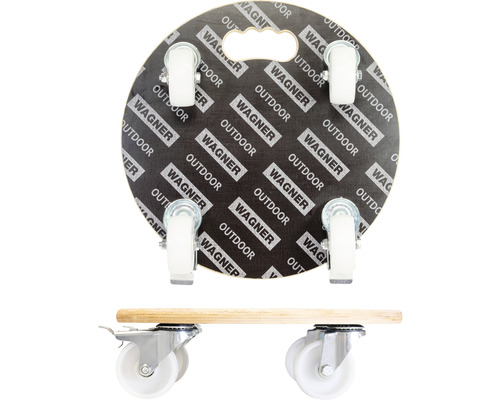 Wagner Outdoor rullbräda med handtag och hjul