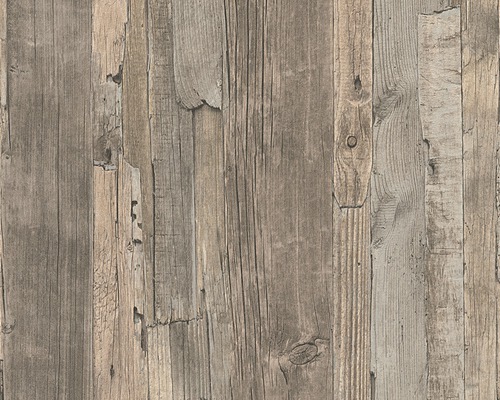 Tapet A.S. CRÉATION Wood'n stone trä look 10,05x0,53m 95405-3
