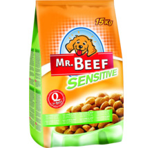 Mr Beef Sensitive torrfoder för hundar, 15 kilograms förpackning