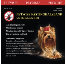 Petwise Fästinghalsband för hund och katt