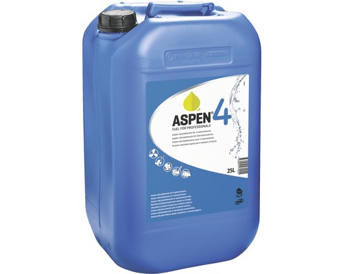 Aspen 4 Alkylatbensin för fyrtaktsmotorer, 25 liters dunk