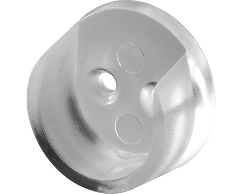 Klädstångshållare HETTICH Ø20mm plast transparent 30-pack Klädstångshållare i metall