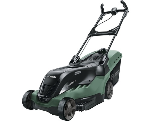 Gräsklippare BOSCH AdvancedRotak 36V 36-660 inkl. laddare och dubbla batterier Batteridriven gräsklippare med uppsamlare
