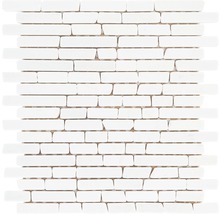 Mosaikplatta av marmor i liggande format