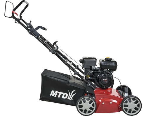 MTD bensindriven gräsklippare med uppsamlare