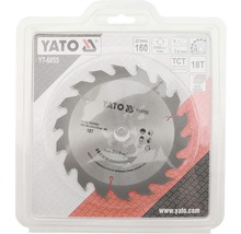 Cirkelsågklinga YATO YT-6055 HM 160x2,8x20mm 18T