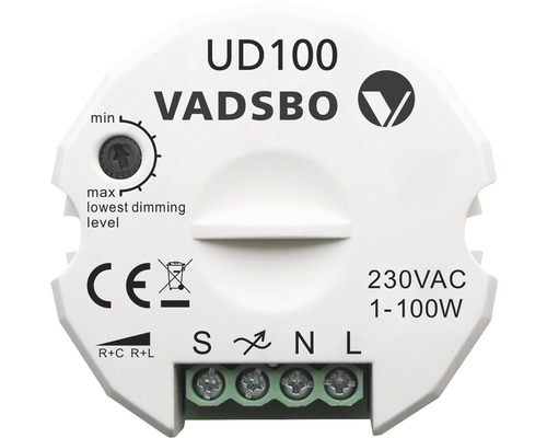 Tryckdimmer universal UD100 1-100W-0