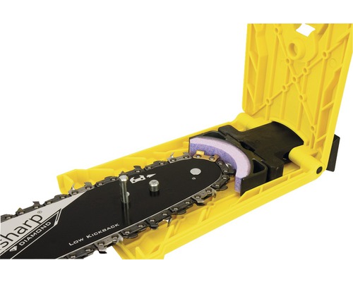 Kedjeslip med guide för motorsågar