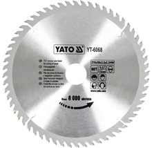Yato cirkelsågblad 210x30x3,2x2,2HW för trä