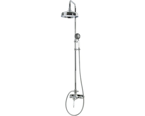 Takduschset DUSCHBYGGARNA Oxford krom metall 110 cm 150 mm c/c Takduschset DUSCHBYGGARNA Oxford krom metall 110 cm 150 mm c/c