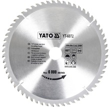 Yato cirkelsågblad med 60 tänder och en diameter på 250 millimeter