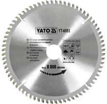 Yato cirkelsågblad för aluminium, 210x30x3,0x2,2mm