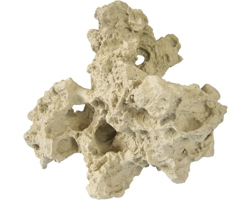 Akvariedekoration av porös sten