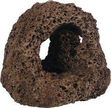 Akvariedekoration ORBIT lavagrotta 3 hål-thumb-0